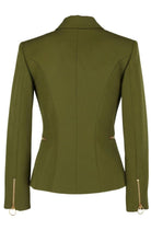 Balmain Green Wool Double - breasted Blazer - Runway Catalog