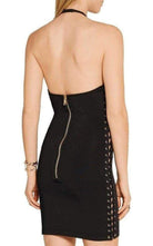Balmain Halter Neck Mini Dress - Runway Catalog