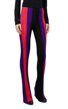 Balmain High Waist Ribbed Striped Pants - Runway Catalog