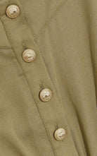 Balmain Light khaki Military Jumpsuit - Runway Catalog