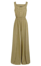 Balmain Light khaki Military Jumpsuit - Runway Catalog