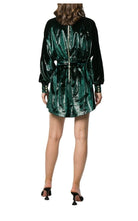 Balmain Metallic Flared Dress - Runway Catalog