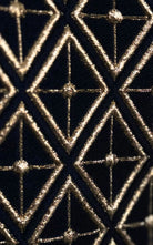 Balmain Metallic Jacquard Skinny Pants in Black and Gold - Runway Catalog