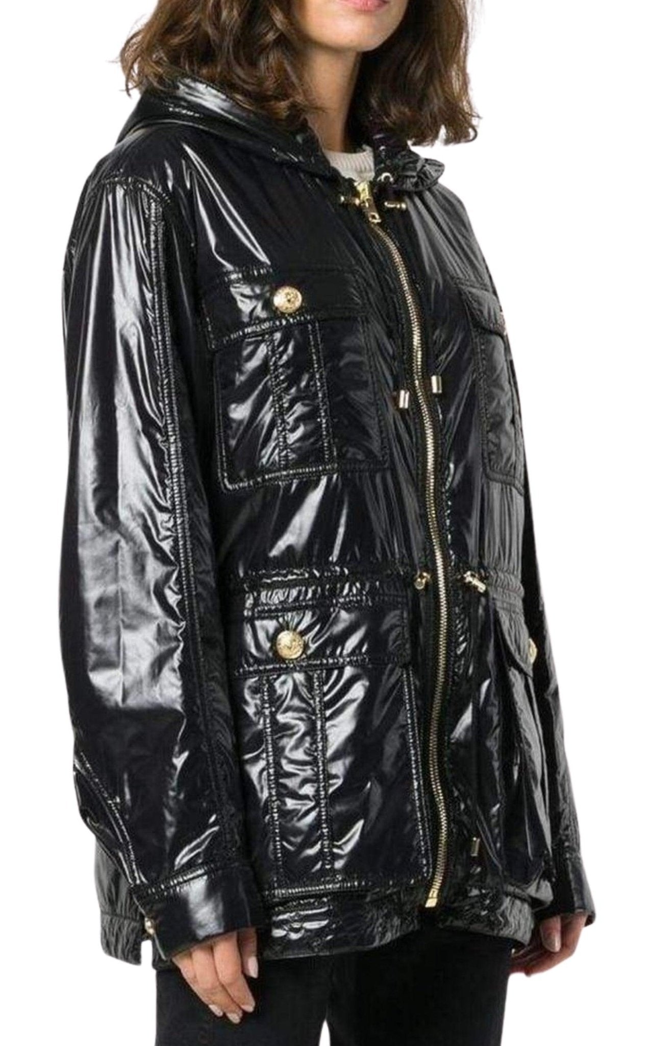 Balmain Multi-Pocket Parka Jacket