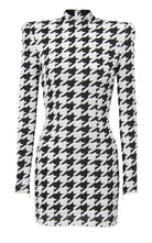 Balmain Patterned Mini Dress - Runway Catalog