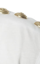 Balmain Printed Logo Sleeveless T-shirt - Runway Catalog