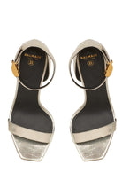 Balmain Reptile - effect Uma Sandals - Runway Catalog