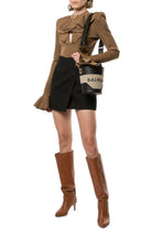 Balmain Ruffled Knit Bodysuit - Runway Catalog