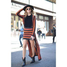 Balmain Striped Stretch - Knit Mini Skirt - Runway Catalog