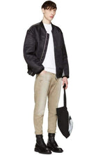 Jean court Balmain Tan - Catalogue défilé