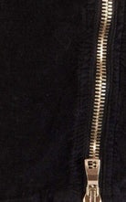 Balmain Velvet Biker Jeans - Runway Catalog