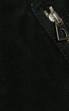 Barbara Bui Black Leather Fringe Skirt - Runway Catalog