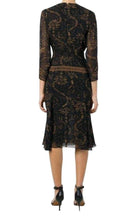 Barbara Bui Floral Paisley Print Silk Midi Dress - Runway Catalog