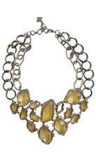 BCBGMAXAZRIA Abstract Stone Statement Necklace - Runway Catalog