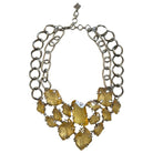 BCBGMAXAZRIA Abstract Stone Statement Necklace - Runway Catalog