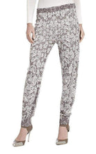 BCBGMAXAZRIA Alder Relief Jacquard Lace Silk Blend Sweat pant - Runway Catalog