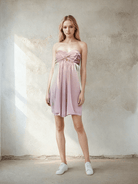 BCBGMAXAZRIA Back Bow Mini Dress - Runway Catalog