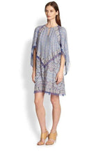 BCBGMAXAZRIA Bardot Printed Long Sleeve Dress - Runway Catalog