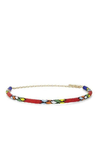 BCBGMAXAZRIA Beaded - Rope Waist Belt - Runway Catalog