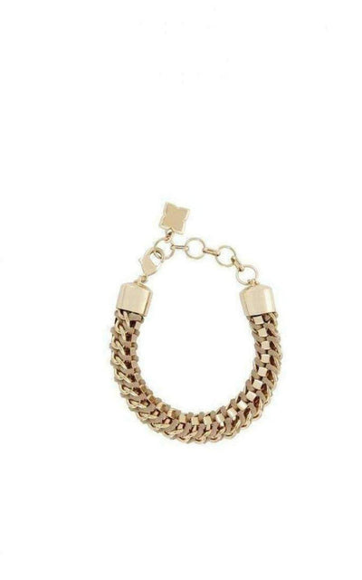 BCBGMAXAZRIA Box Beige Chain Bracelet - Runway Catalog