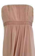 BCBGMAXAZRIA Cascade Bare Pink Strapless Gown - Runway Catalog