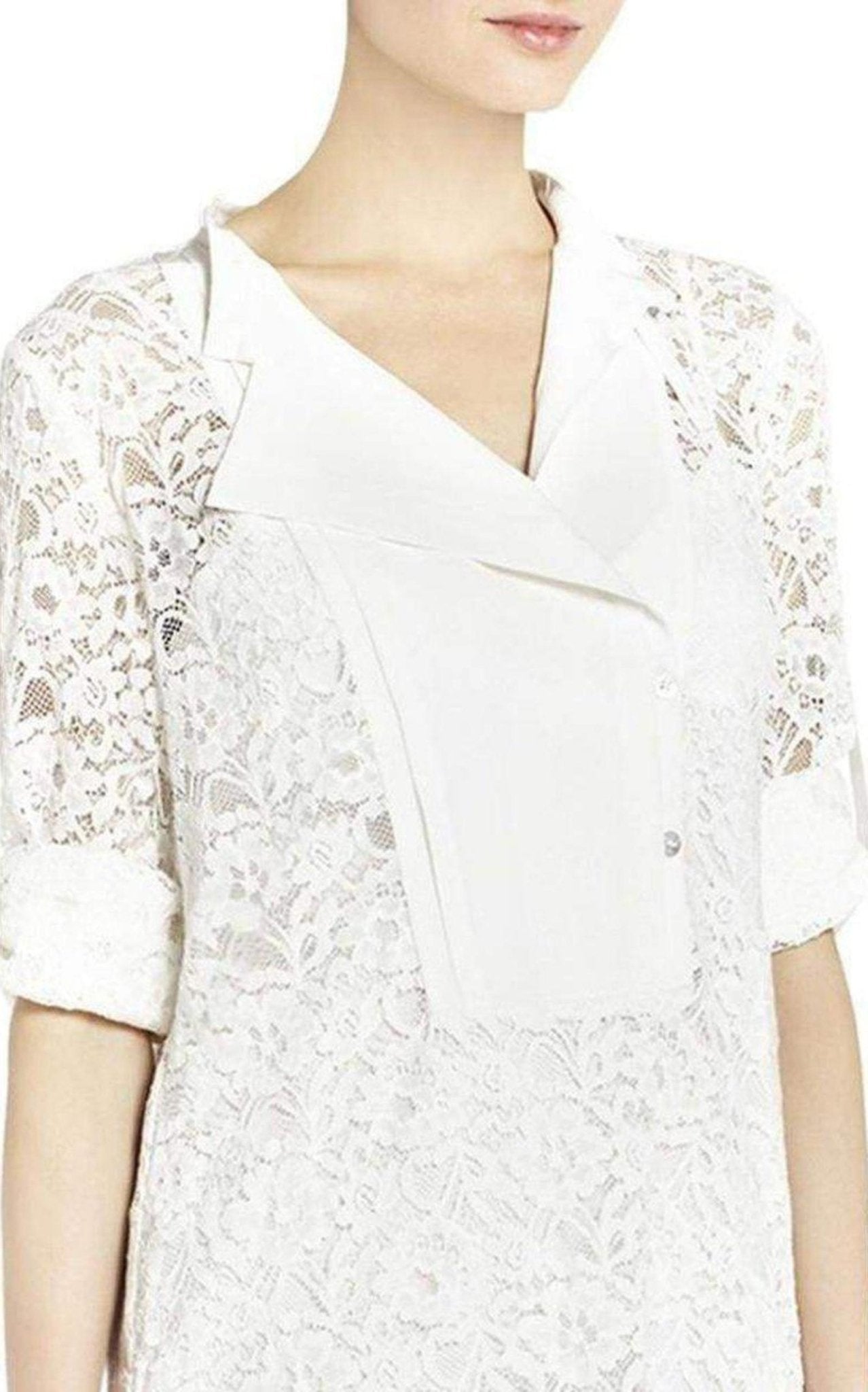 BCBG MAXAZRIA シルク カシュクール トップス BCBGMAXAZRIA Women's Long Sleeve Wrap Blouse Ruffle Tie Waist Top