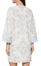 BCBGMAXAZRIA Contrast Trim Floral Print Tunic Dress - Runway Catalog