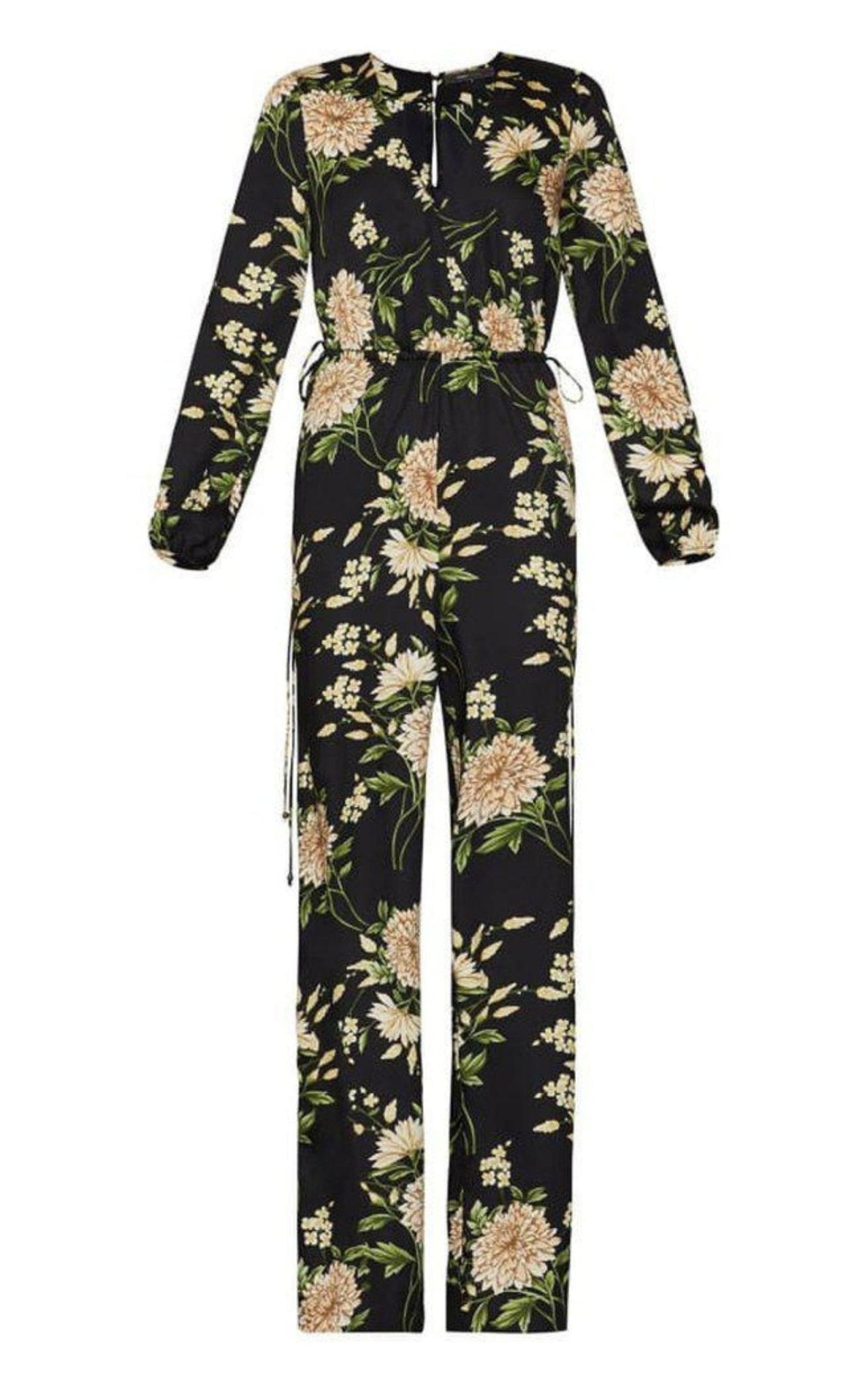 gardenia427 様 BCBGMAXAZRIA Garden Floral Wide-Leg Jumpsuit