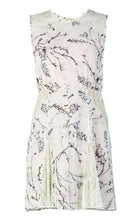 BCBGMAXAZRIA Gwenyth Blocked Sleeveless Flared Skirt Dress - Runway Catalog