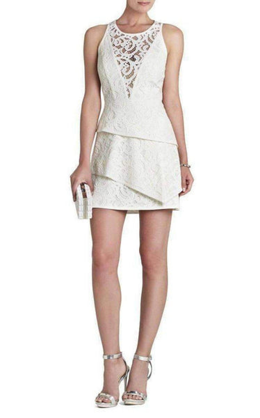 BCBGMAXAZRIA Hannah Engineered Lace Dress – Runway Catalog