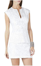 BCBGMAXAZRIA Isabel Draped Side Peplum Dress - Runway Catalog