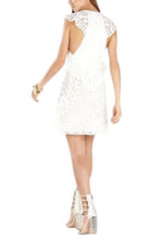 BCBGMAXAZRIA Jenni Ruffle - Shoulder Racerback Dress - Runway Catalog