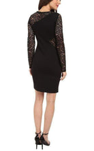 BCBGMAXAZRIA Jorden Lace - Contrast Body - Con Dress - Runway Catalog