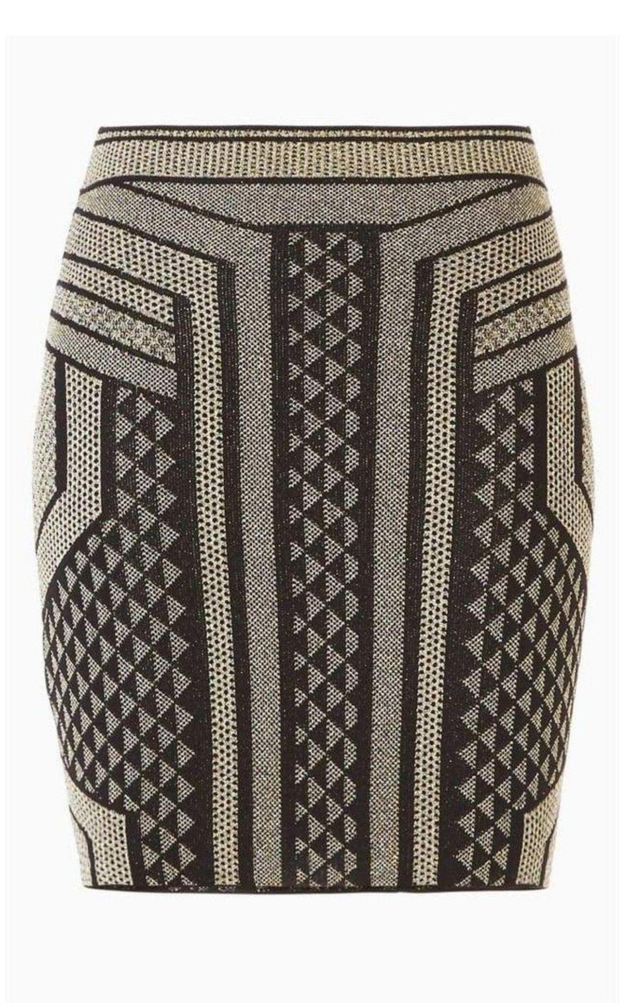 BCBGMAXAZRIA Josa Metallic Pencil Skirt - Runway Catalog