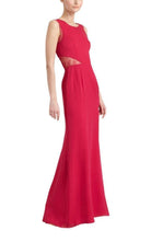 BCBGMAXAZRIA Karey Maxi Lace Detail Turkish Pink Dress - Runway Catalog
