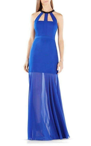 BCBGMAXAZRIA Leonora Royal Blue Gown
