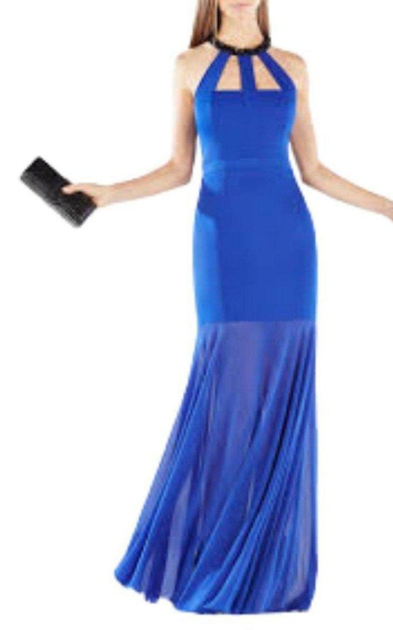 BCBGMAXAZRIA Leonora Royal Blue Gown - Runway Catalog