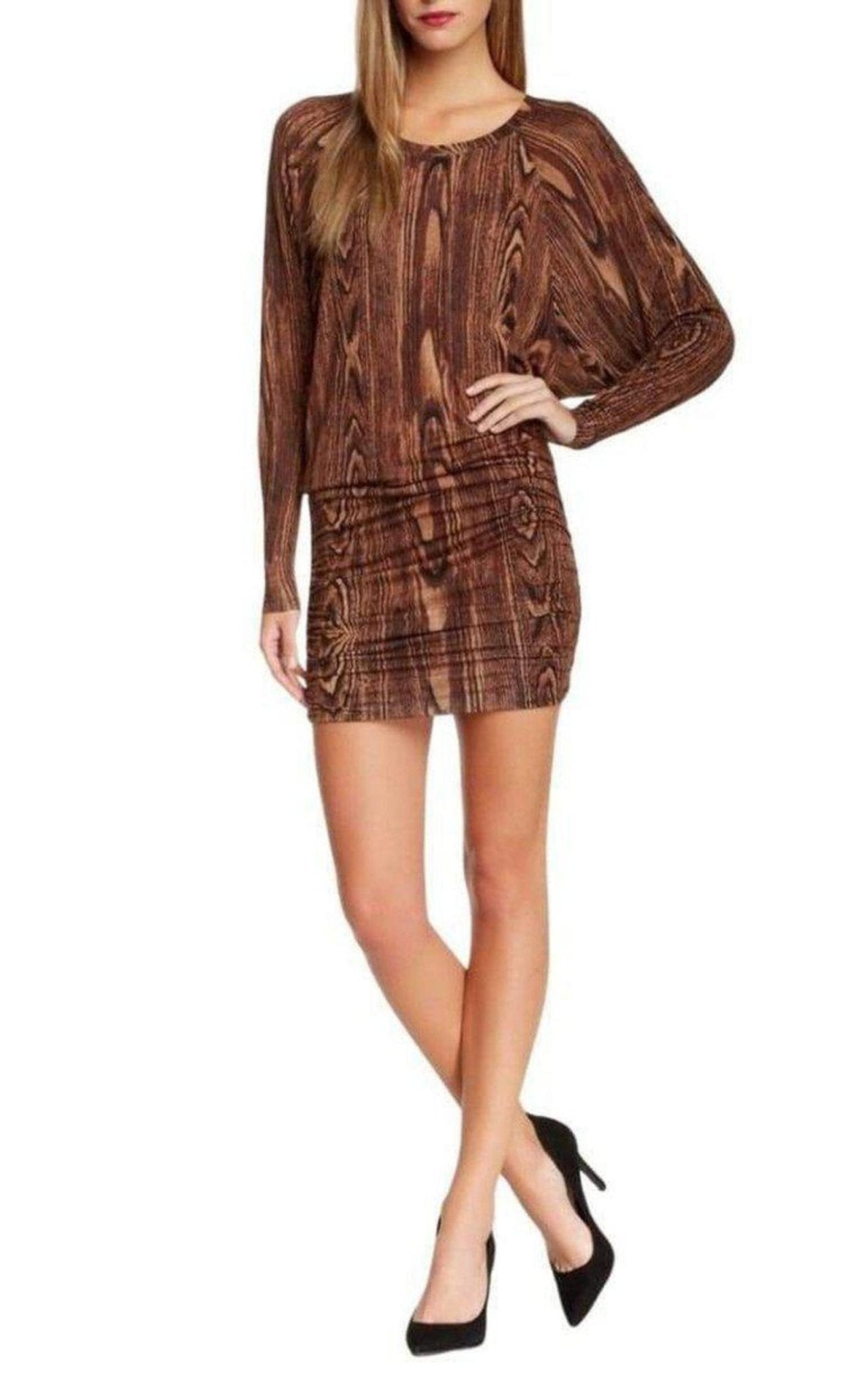 BCBGMAXAZRIA Machiato Olive Knit Dress - Runway Catalog