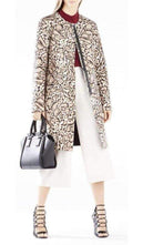 BCBGMAXAZRIA Mickie Ocelot Print Faux - Fur Coat - Runway Catalog