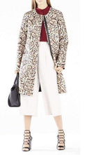 BCBGMAXAZRIA Mickie Ocelot Print Faux - Fur Coat - Runway Catalog