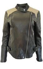 BCBGMAXAZRIA Moto Leather Jacket - Runway Catalog