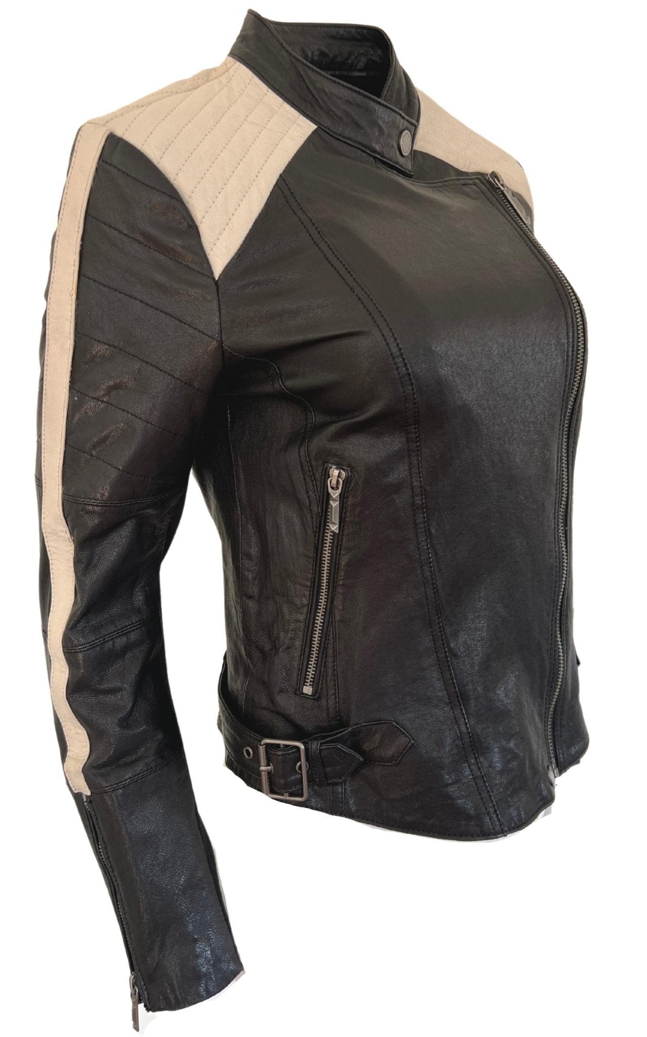 BCBGMAXAZRIA Moto Lederjacke – Laufsteg-Katalog
