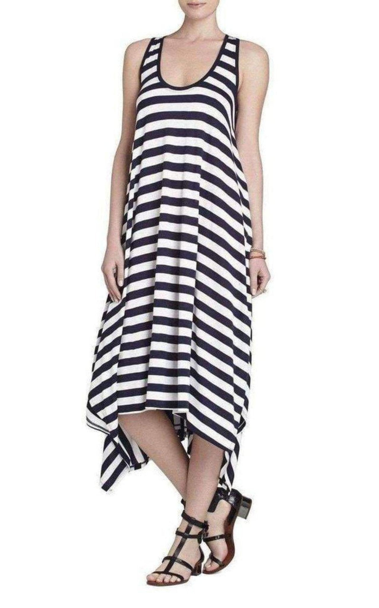 BCBGMAXAZRIA Mylene Handkerchief - Hem Knit Dress - Runway Catalog