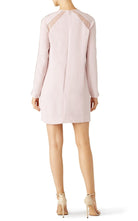 BCBGMAXAZRIA Payten Long - Sleeve Lace - Insert Shift Dress - Runway Catalog