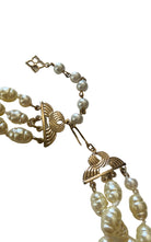BCBGMAXAZRIA Pearl Flower Necklace - Runway Catalog