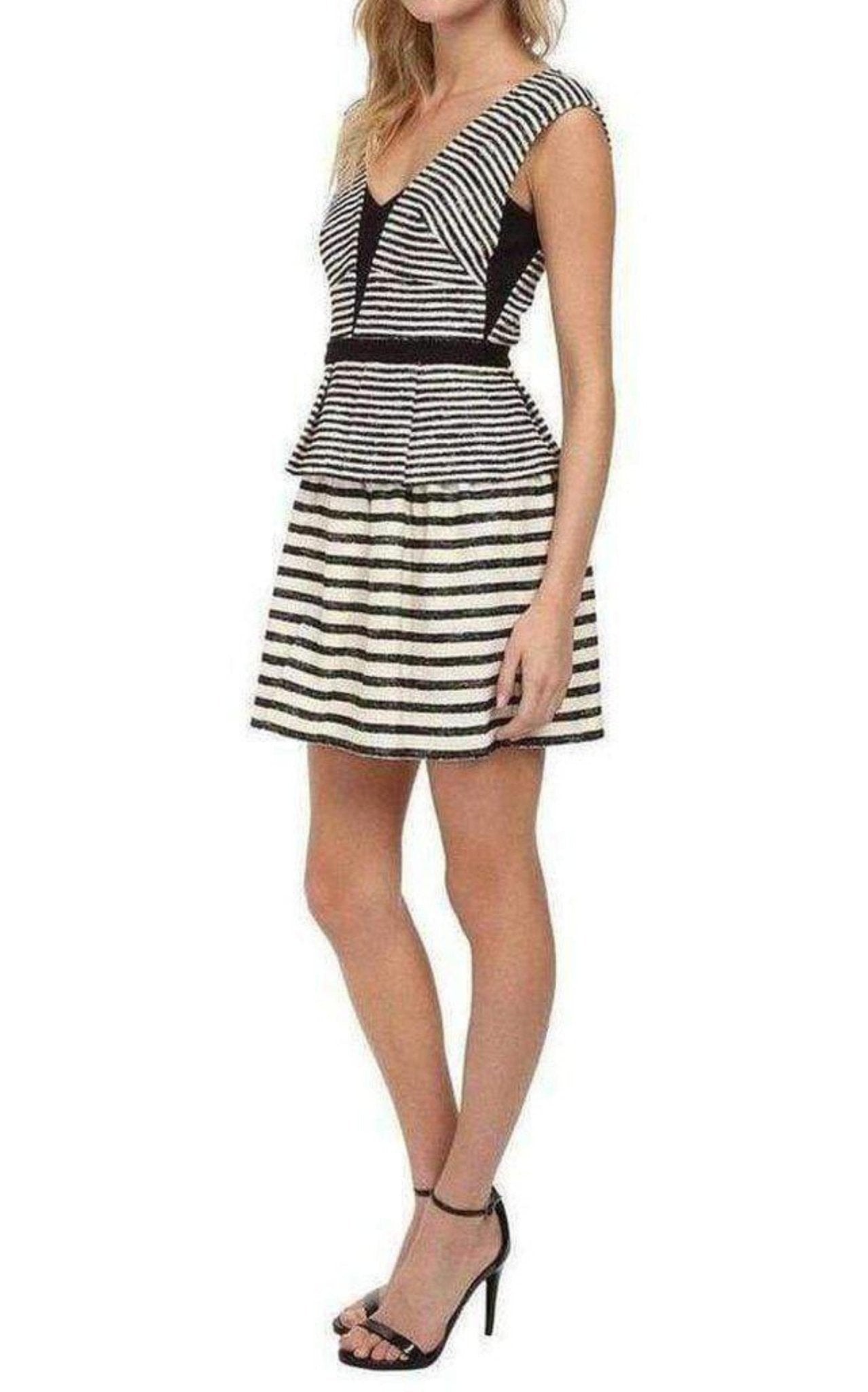 パラ　スバッハ BCBGMAXAZRIA Piper Woven Cocktail Dress