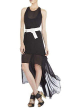 BCBGMAXAZRIA Rasha Black Halter Dress - Runway Catalog