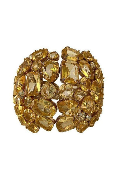 BCBGMAXAZRIA Rhinestone Stone Cuff Bracelet - Runway Catalog