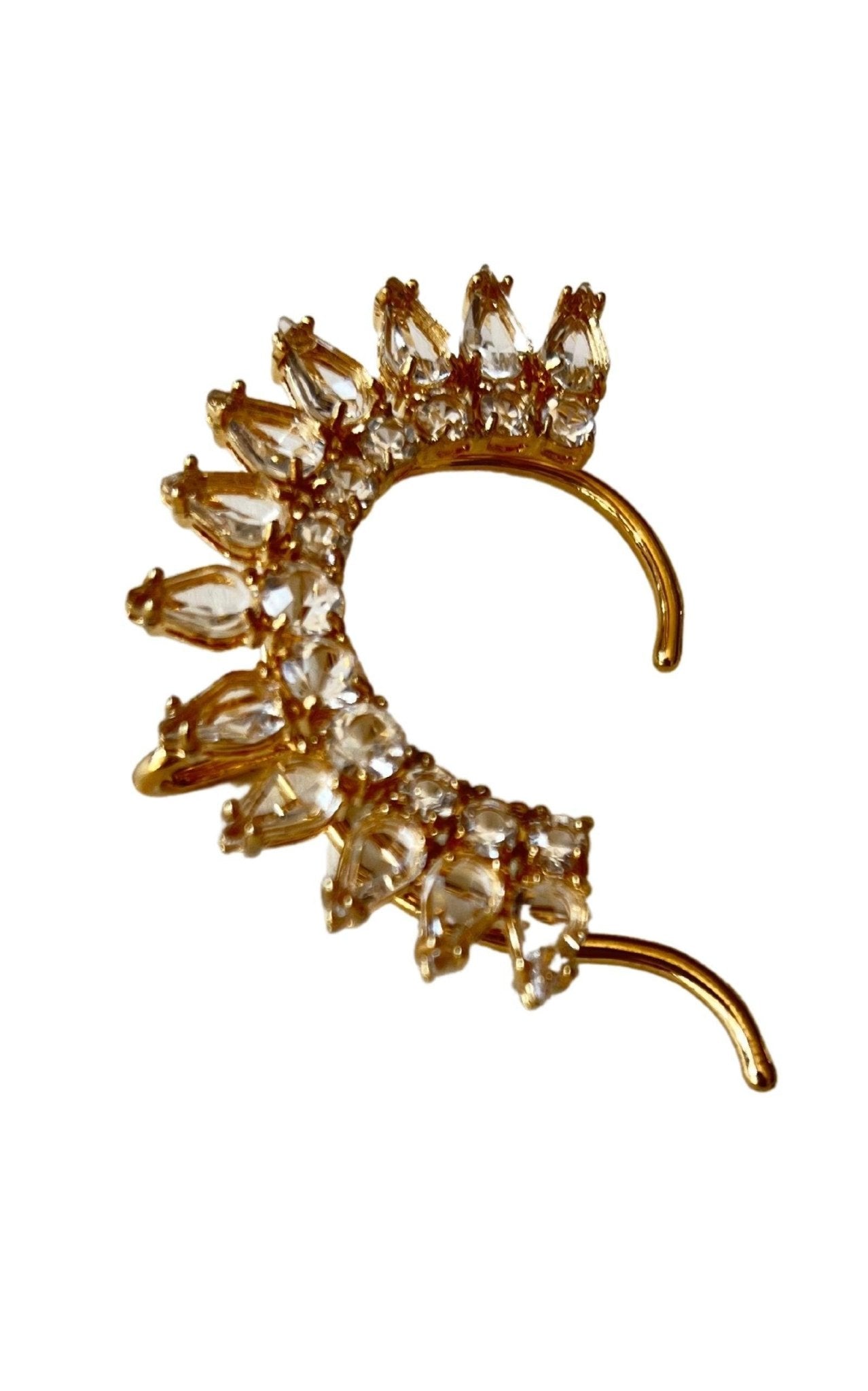 BCBGMAXAZRIA Right Crystal Ear Cuff - Runway Catalog