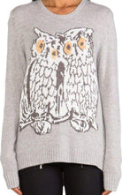 BCBGMAXAZRIA Rooney Graphic Long Sleeve Sweater - Runway Catalog